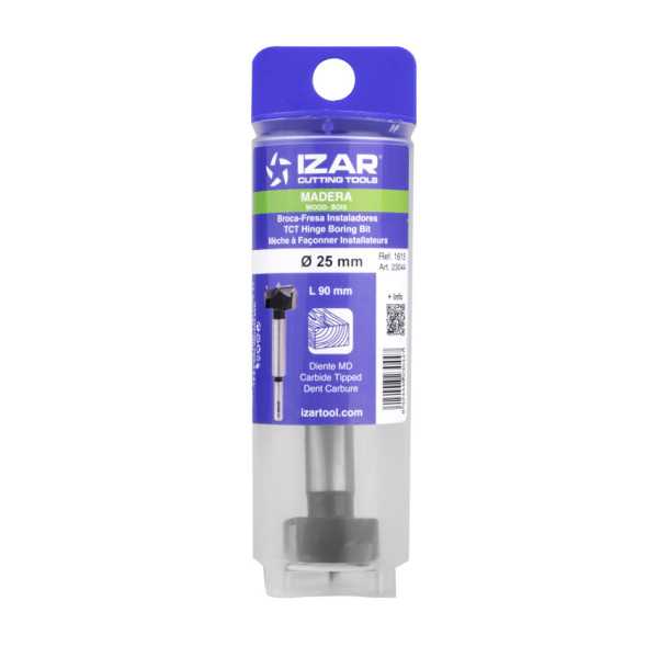 Broca-Fresa 20,00 mm Metal Duro Madera -1615- IZAR
