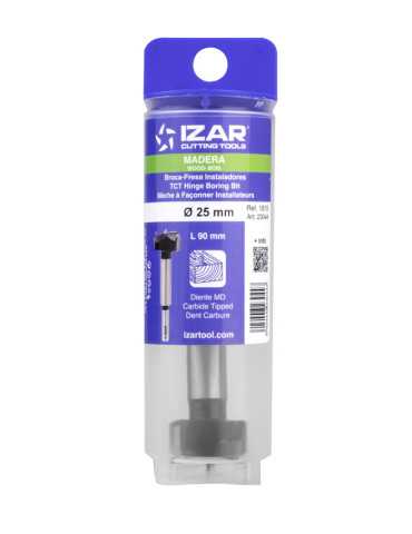 Broca-Fresa 26,00 mm Metal Duro Madera -1615- IZAR 2