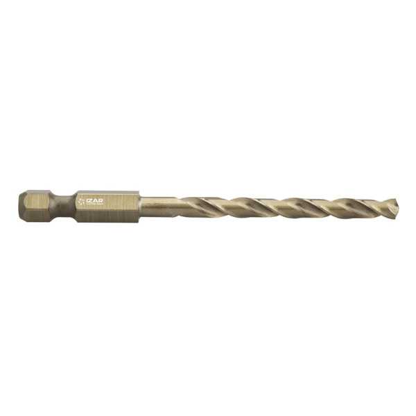 Broca 8,50 mm HSS Co Hexagonal 1/4 Larga DIN E6.3 Metal -1616- IZAR
