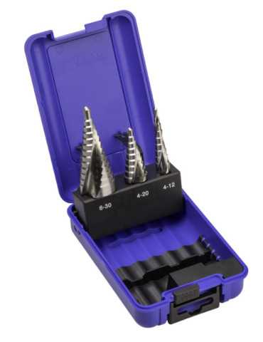 Broca Set HSS Co Escalonada Espiral -1617- IZAR