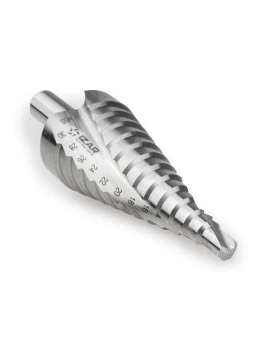 Broca Set HSS Co Escalonada Espiral -1617- IZAR