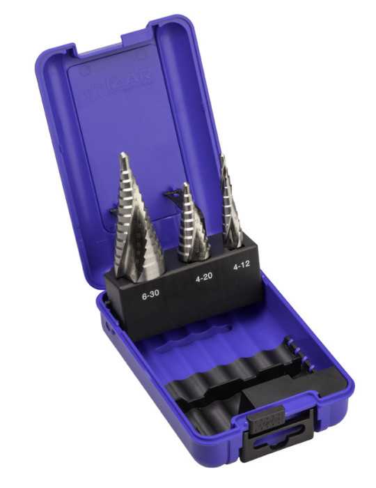 Broca 04,0X12,0-09 HSS Co Escalonada Espiral -1617- IZAR