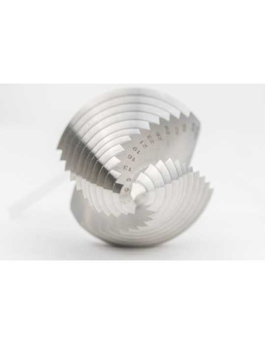Broca 04,0X20,0-09 HSS Co Escalonada Espiral -1617- IZAR