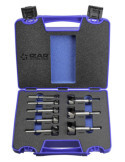 Broca-Fresa Set 15-50 mm HSS Madera -1620- IZAR