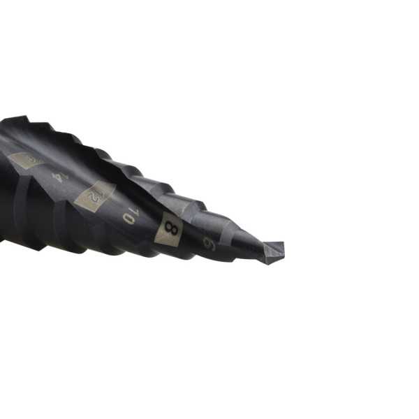 Broca 04,0X12,0 HSS Co Escalonada Espiral DIN E6.3 -1622- IZAR
