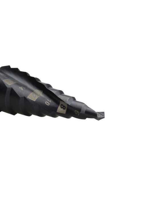 Broca Set 04,0X12,0 HSS Co Escalonada Espiral DIN E6.3 04,0X20,0 - 06,0X30,0 mm -1622- IZAR