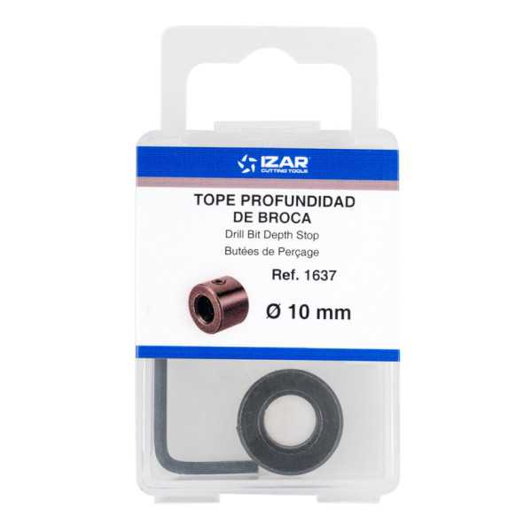 Topes 10,00 mm Brocas Madera/Metal -1637- IZAR