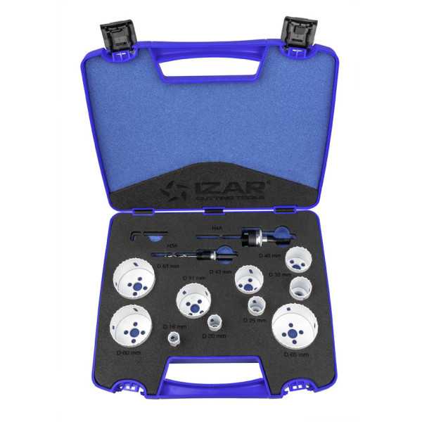 Corona Set Electricista HSS Co Bimetal -1645- IZAR
