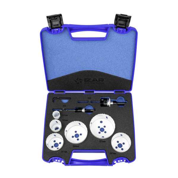 Corona Set Electricista 3 HSS Co Bimetal -1645- IZAR