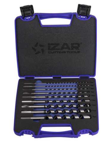 Broca Set 4-18 mm Madera Espiral -1655- IZAR