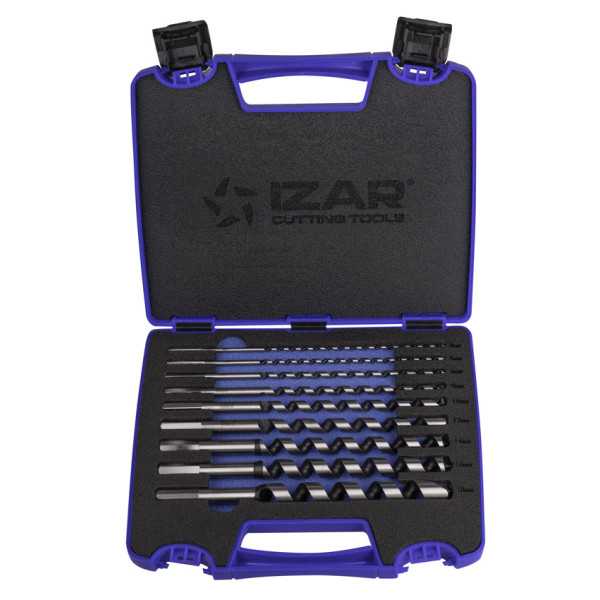 Broca Set 4-18 mm Madera Espiral -1655- IZAR