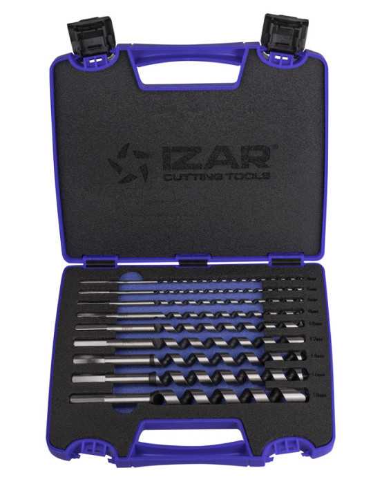 Broca Set 4-18 mm Madera Espiral -1655- IZAR