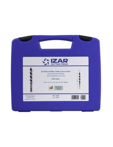 Broca Set 4-18 mm Madera Espiral -1655- IZAR 2