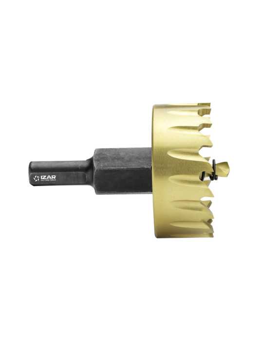 Corona 15,00 mm HSS Reafilable TIN -1667- IZAR