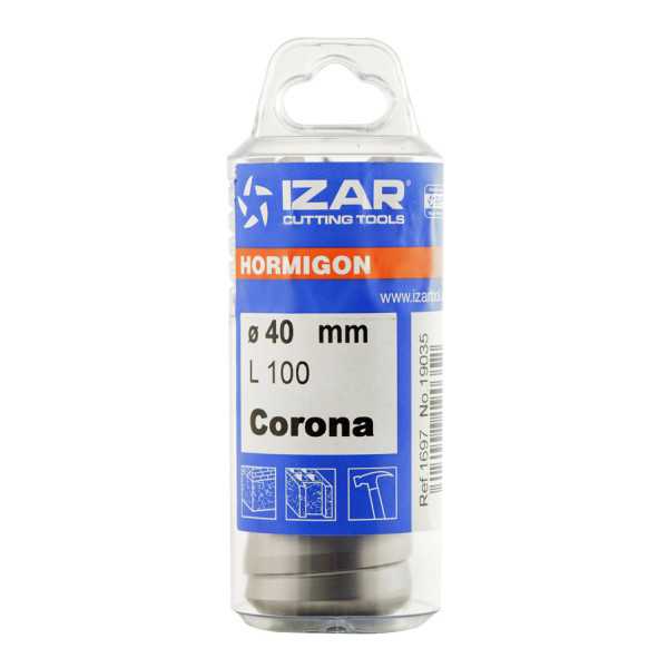 Corona 40,00 mm Metal Duro Pesada Hormigon -1697- IZAR