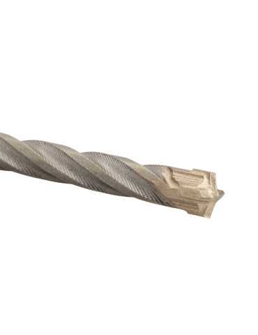 Broca 08,00x200 mm Pared Profesional 4Z+ Mango 3 Planos -1821- IZAR 2