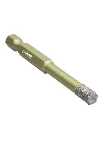 Broca-Corona 12,00 mm Diamante HEX -1839- IZAR 2