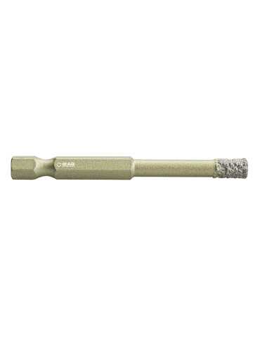 Broca-Corona Set 5-6-8-10 mm Diamante HEX -1839- IZAR