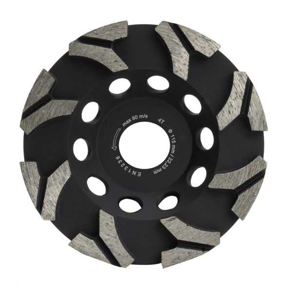 Disco 115 mm Diamante Hormigon Forma Copa Y Top -1857- IZAR