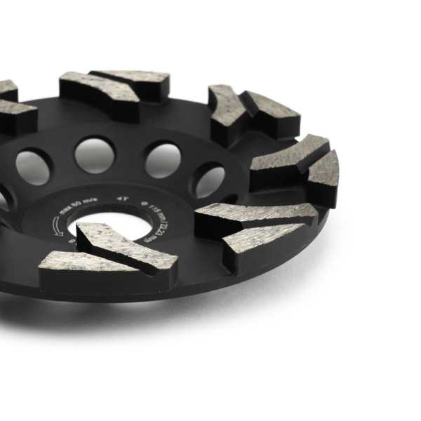 Disco 115 mm Diamante Hormigon Forma Copa Y Top -1857- IZAR