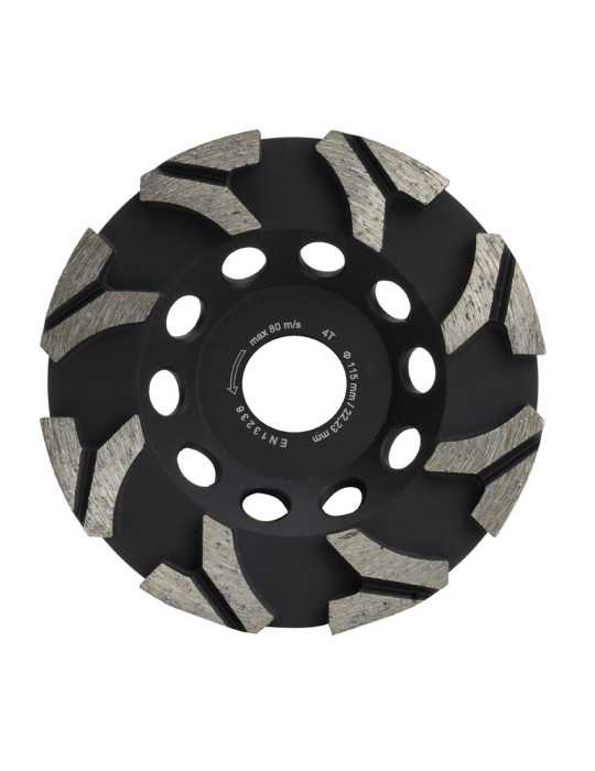 Disco 180 mm Diamante Hormigon Forma Copa Y Top -1857- IZAR
