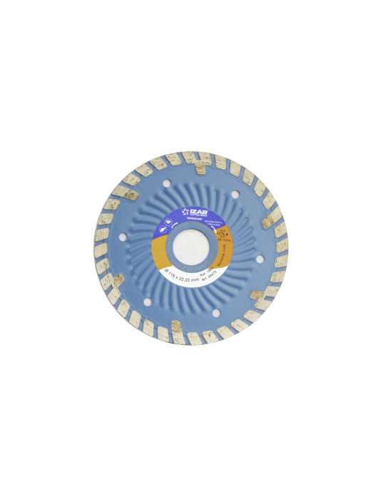 Disco 115 x 07 mm Diamante Turbo Granito / Marmol -1862- IZAR
