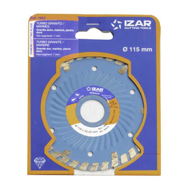 Disco 230 x 08 mm Diamante Turbo Granito / Marmol -1862- IZAR