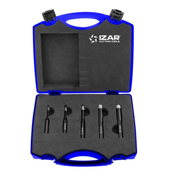 Broca-Corona Set 5-12 mm Diamante -1879- IZAR