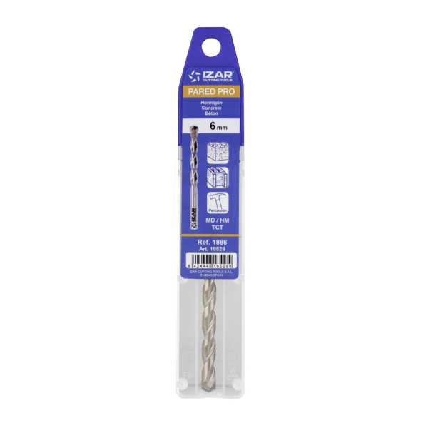 Broca 05,00x085 mm Pared Profesional -1886- IZAR
