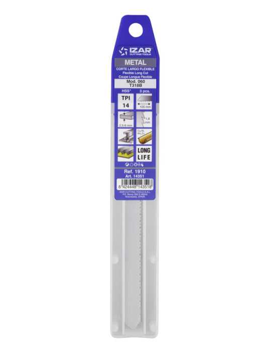 Sierra MOD. 060 (T318B) Calar Metal Amarre T (pack 3 uds. - EUR/pack) -1910- IZAR