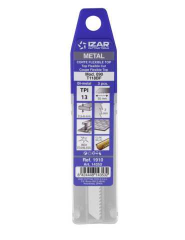 Sierra MOD. 090 (T118BF) Calar Metal Amarre T (pack 3 uds. - EUR/pack) -1910- IZAR 2