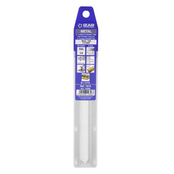 Sierra MOD. 100 (T318BF) Calar Metal Amarre T (pack 3 uds. - EUR/pack) -1910- IZAR