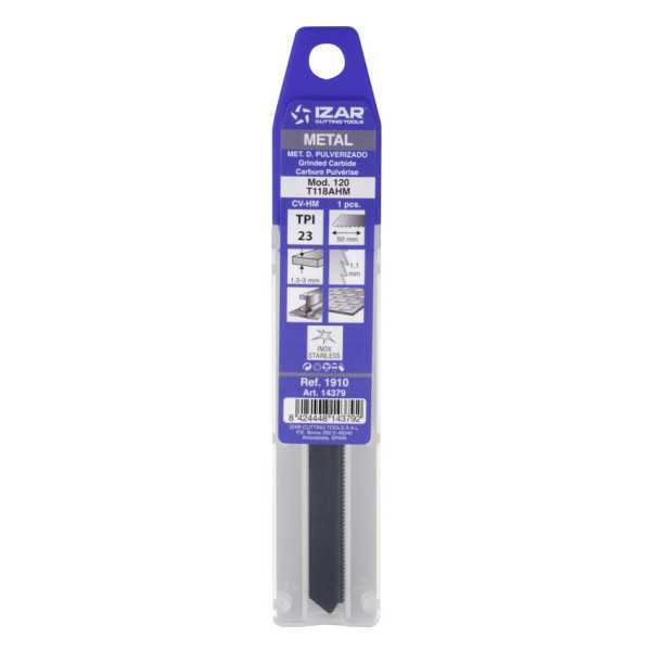 Sierra MOD. 120 (T118AHM) Calar Metal Amarre T (pack 1 ud. - EUR/pack) -1910- IZAR