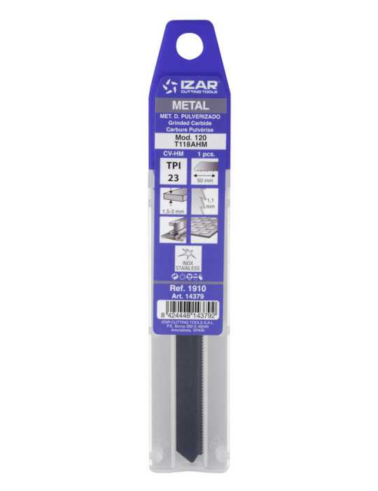 Sierra MOD. 120 (T118AHM) Calar Metal Amarre T (pack 1 ud. - EUR/pack) -1910- IZAR