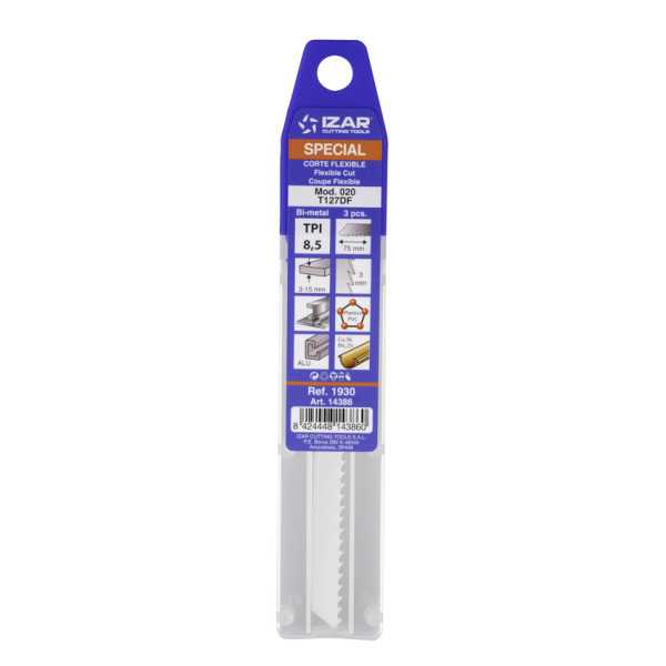 Sierra MOD. 020 (T127DF) Calar Especial Amarre T (pack 3 uds. - EUR/pack) -1930- IZAR