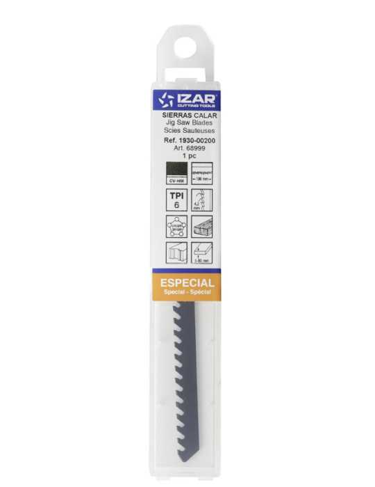 Sierra MOD. 00030 (T130RIFF) Calar Especial Amarre T (pack 1 ud. - EUR/pack) -1930- IZAR