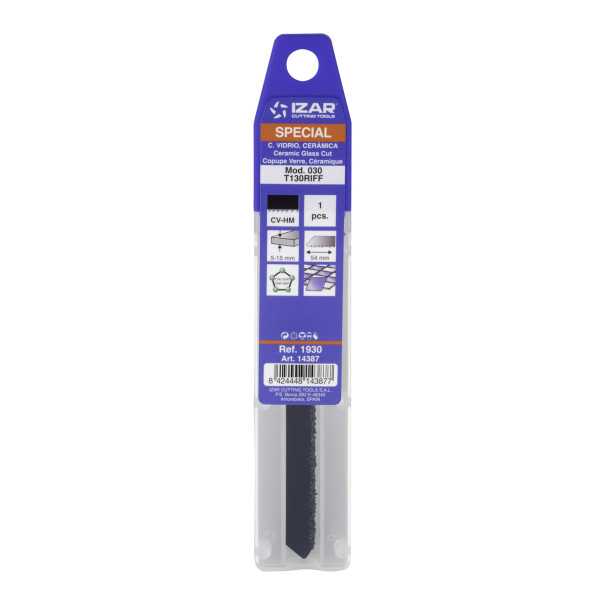 Sierra MOD. 030 (T130RIFF) Calar Especial Amarre T (pack 1 ud. - EUR/pack) -1930- IZAR