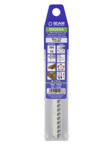 Sierra MOD. 070 (T101BR) Calar Madera Amarre T (pack 3 uds. - EUR/pack) -1940- IZAR 2