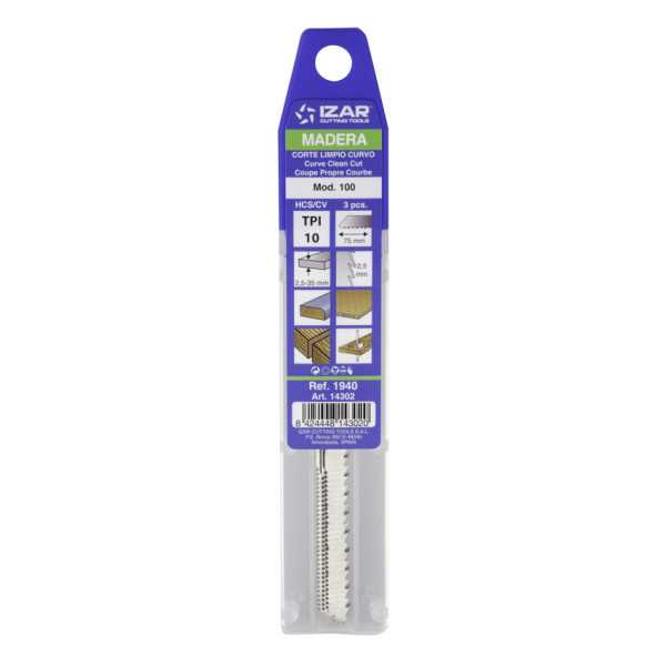 Sierra MOD. 100 () Calar Madera Amarre T (pack 3 uds. - EUR/pack) -1940- IZAR
