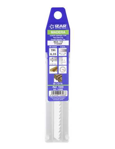 Sierra MOD. 110 (T144DF) Calar Madera Amarre T (pack 3 uds. - EUR/pack) -1940- IZAR 2