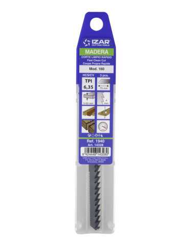 Sierra MOD. 160 () Calar Madera Amarre T (pack 3 uds. - EUR/pack) -1940- IZAR 2