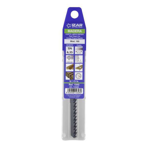 Sierra MOD. 160 () Calar Madera Amarre T (pack 3 uds. - EUR/pack) -1940- IZAR