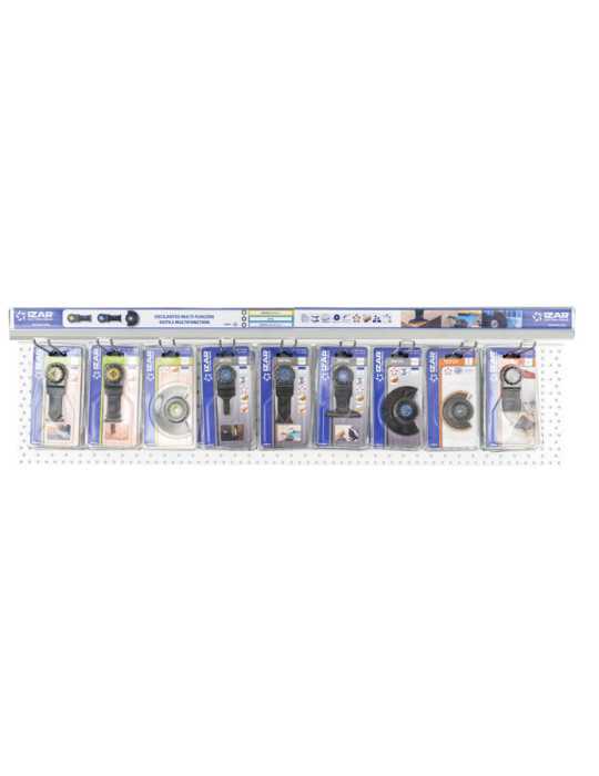 Juego Sierras Set 2930 Oscilantes Multi-Funcion -2900- IZAR