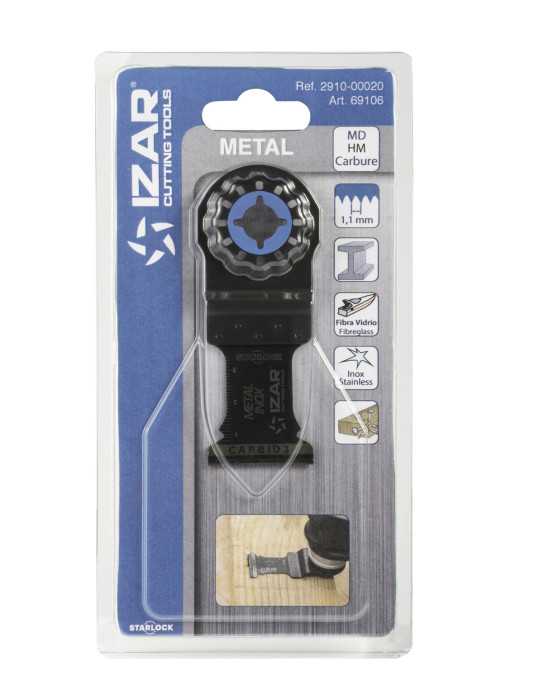 Sierra MOD. 00020 (OT11/32HM) Oscilante Multi-Funcion Metal -2910- IZAR