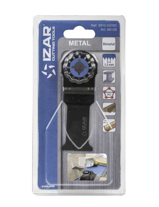 Sierra MOD. 00050 (OT13/32bi) Oscilante Multi-Funcion Metal -2910- IZAR