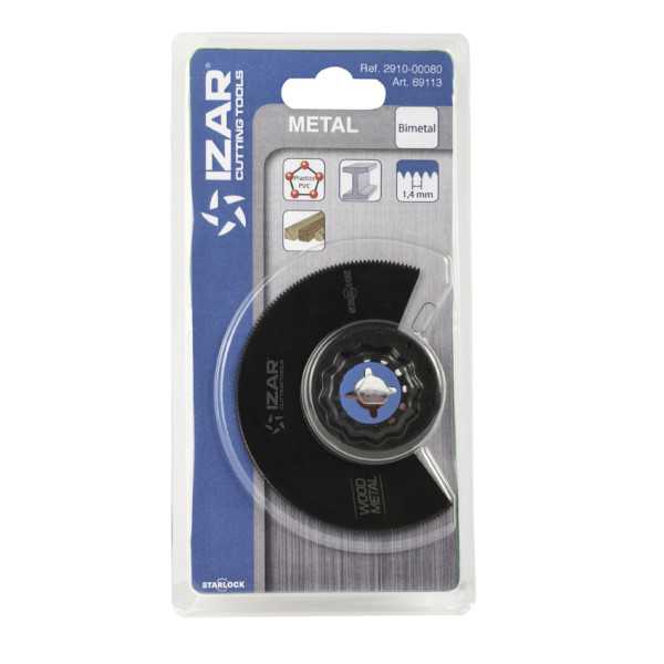 Sierra MOD. 00080 (OS14/85bi) Oscilante Multi-Funcion Metal -2910- IZAR