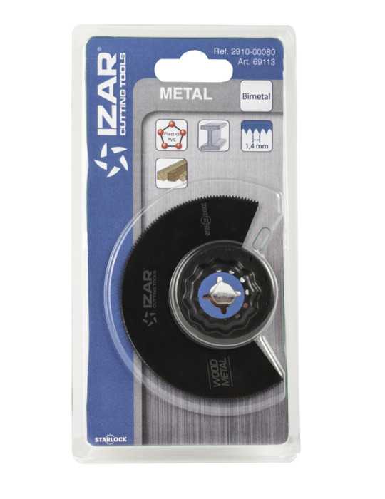 Sierra MOD. 00080 (OS14/85bi) Oscilante Multi-Funcion Metal -2910- IZAR