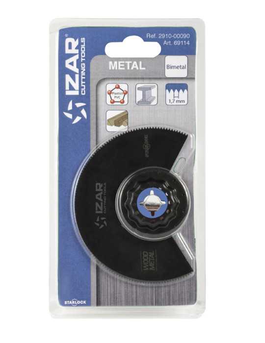 Sierra MOD. 00090 (OS17/100bi) Oscilante Multi-Funcion Metal -2910- IZAR