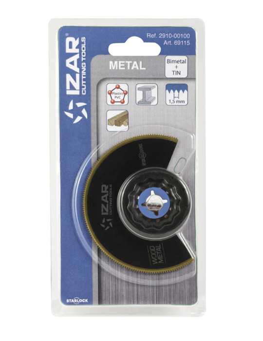 Sierra MOD. 00100 (OS15/85bit) Oscilante Multi-Funcion Metal -2910- IZAR