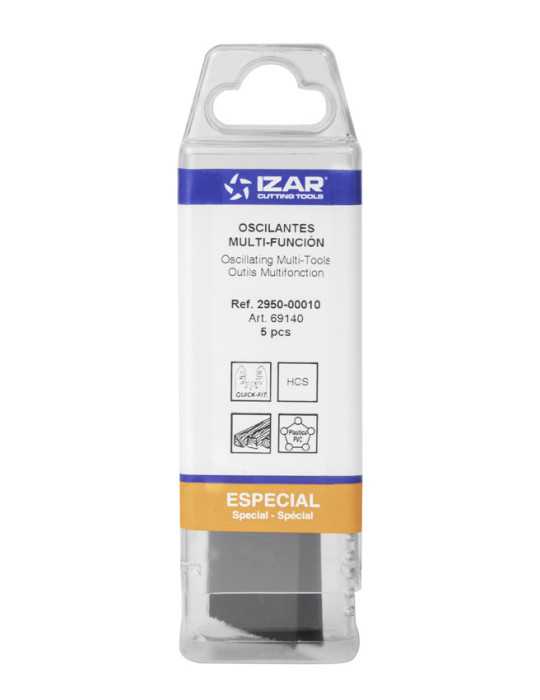 Sierra MOD. 00030 (HP 136) Oscilante Multi-Funcion Amarre Universal (pack 5 uds. - EUR/pack) -2950- IZAR